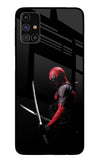 Deadpool Samsung M31s Glass Case