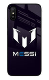 Messi Logo Redmi 9A/9i Glass Case