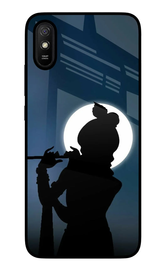 Shri Krishna Silhouette Redmi 9A/9i  Back cover