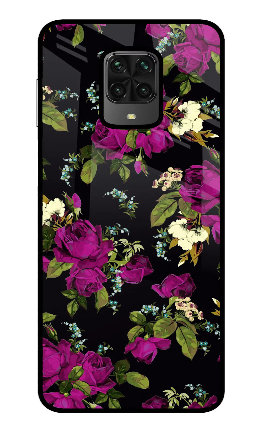 Flowers Poco M2 Pro Back cover