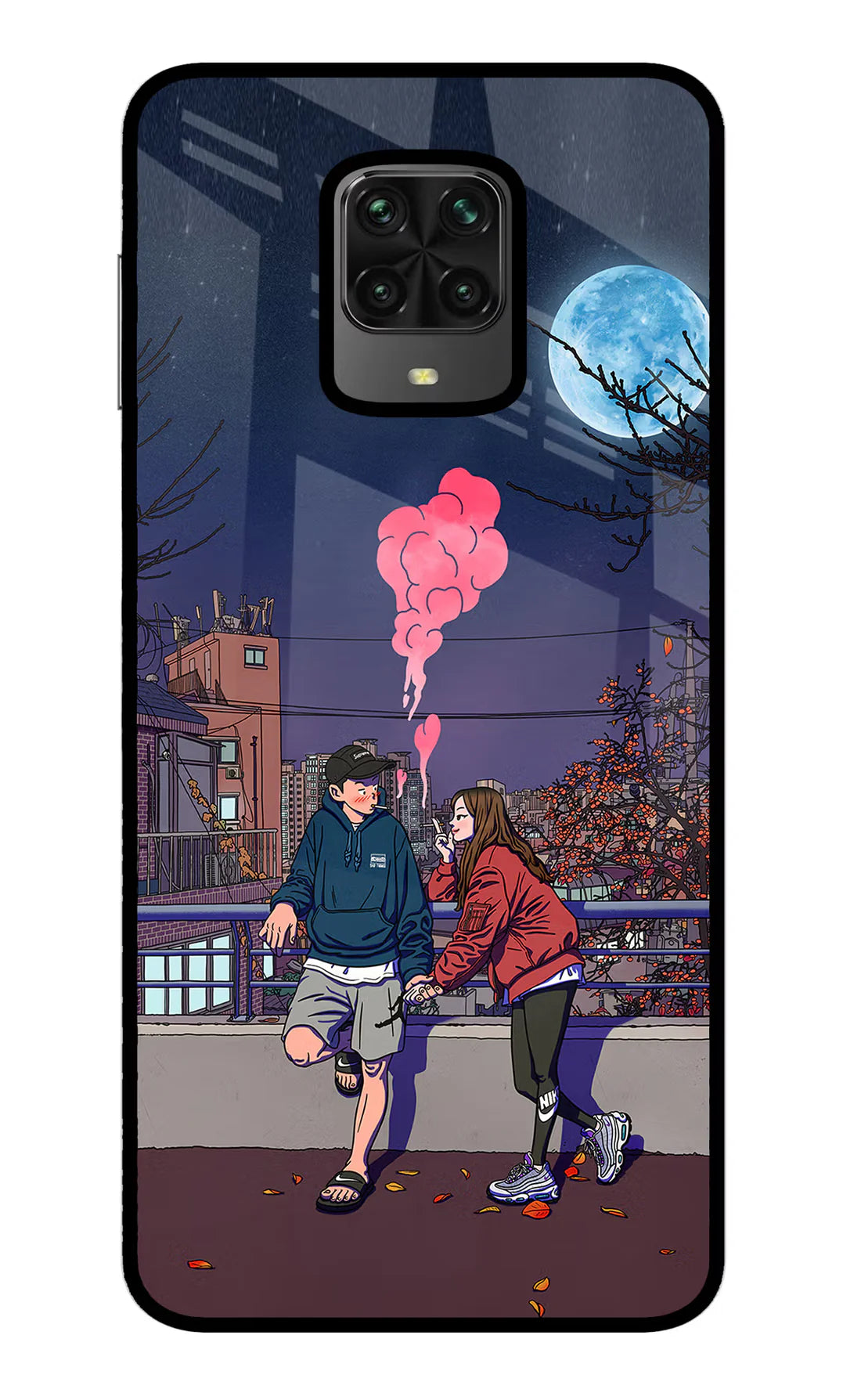Chilling Couple Poco M2 Pro Back cover