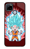 Goku Little Realme C12/Narzo 20 Glass Case