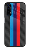 BMW Stripes Pattern Realme 7/Narzo 20 Pro Glass Case