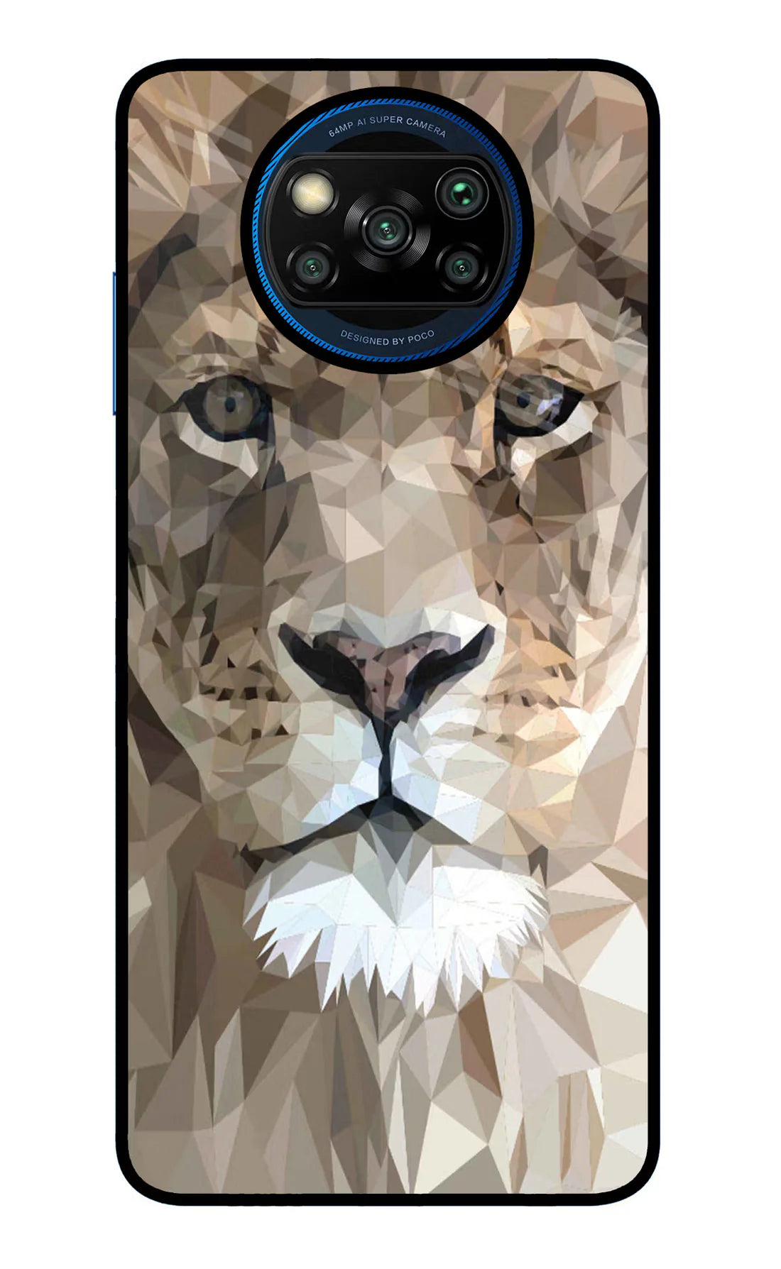 Lion Art Poco X3/X3 Pro Back cover