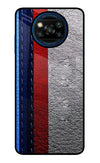 BMW Stripes Poco X3/X3 Pro Glass Case