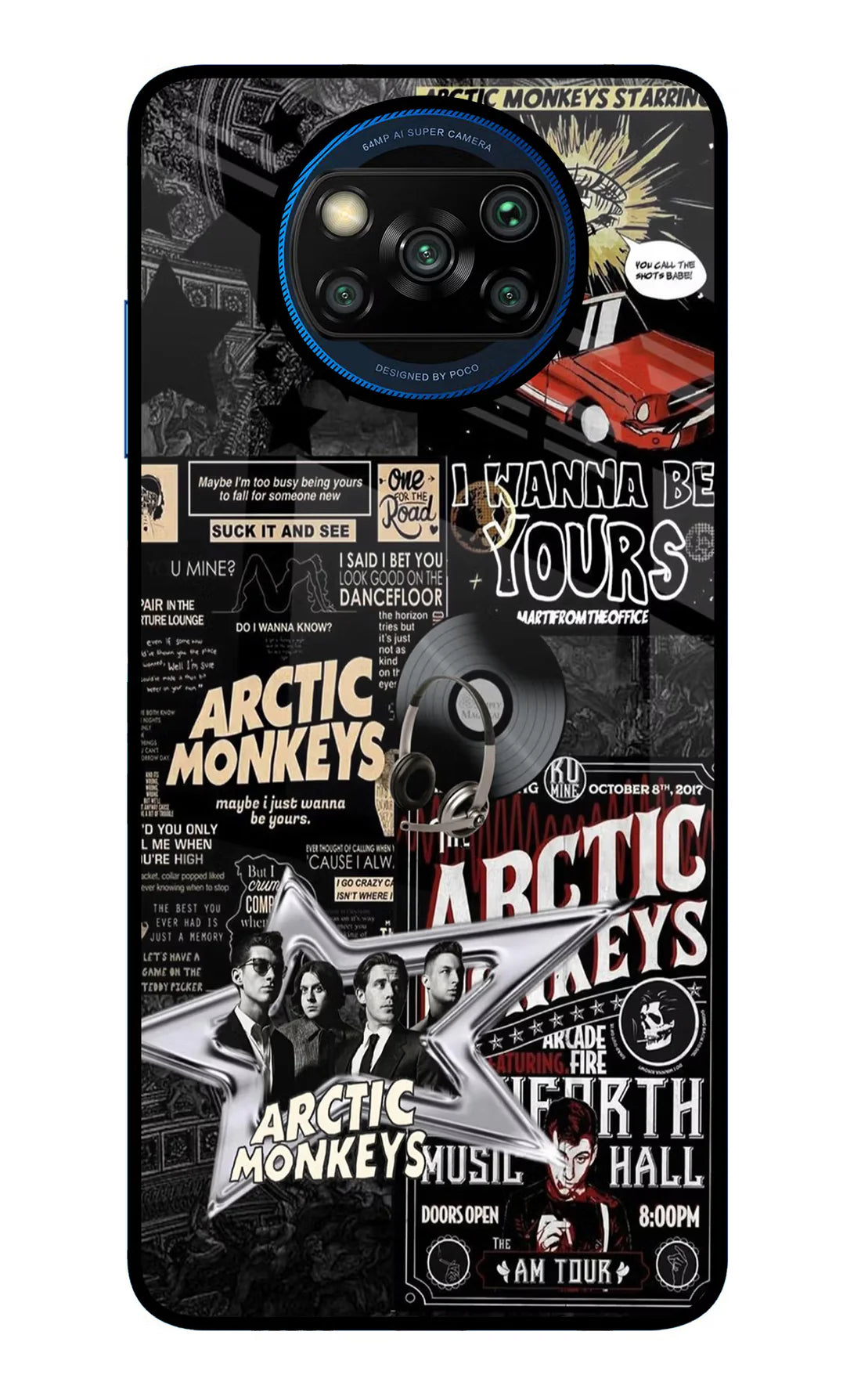 Arctic Monkeys Poco X3/X3 Pro Back cover