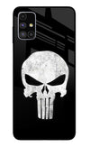 Punisher Skull Samsung M51 Glass Case