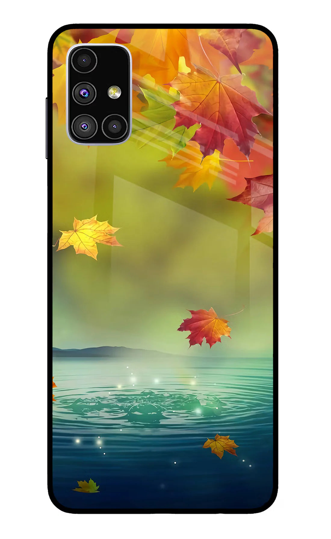 Flowers Samsung M51 Back cover