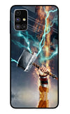 Thor Hammer Mjolnir Samsung M51 Glass Case