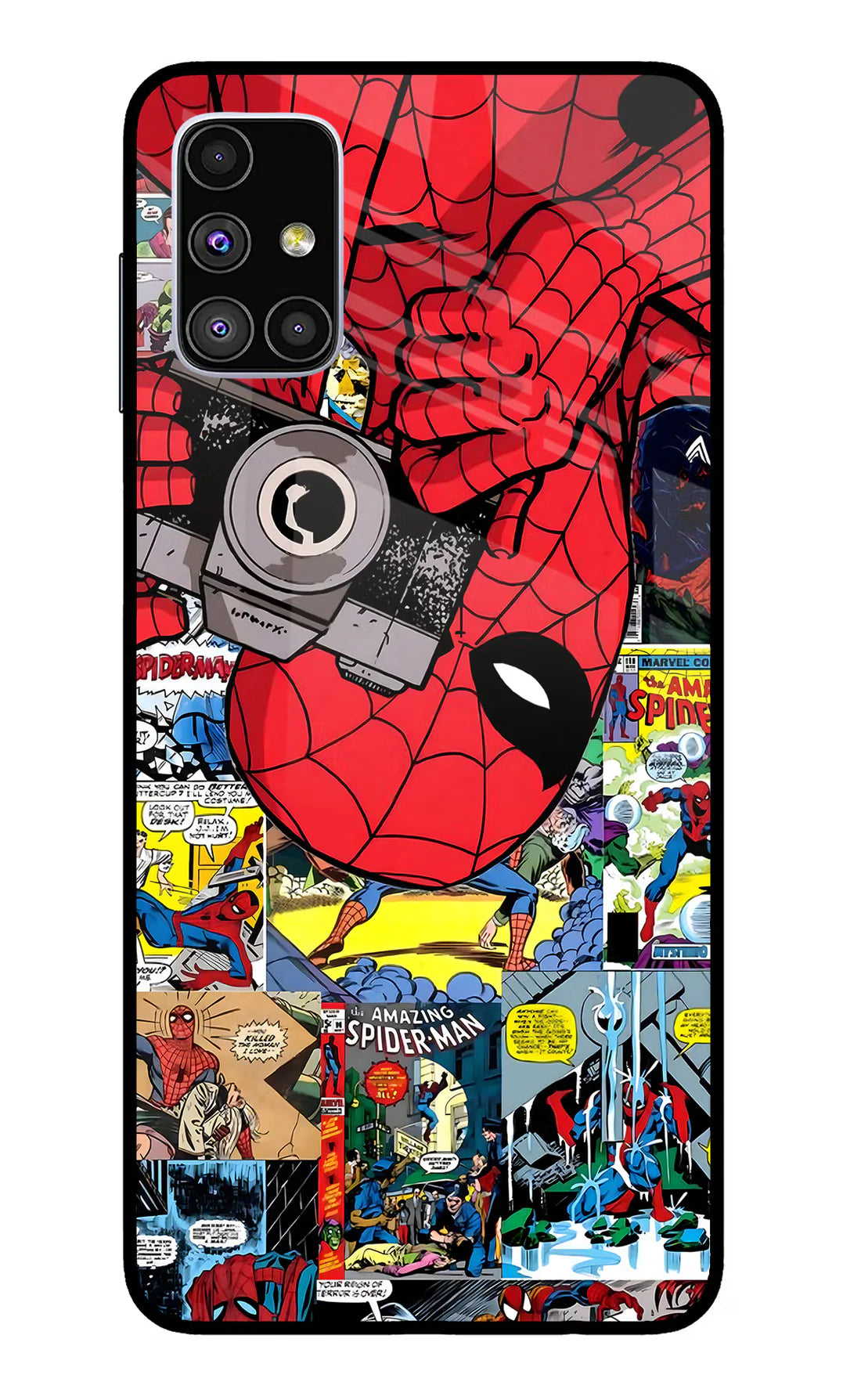 Spider Man Samsung M51 Back cover