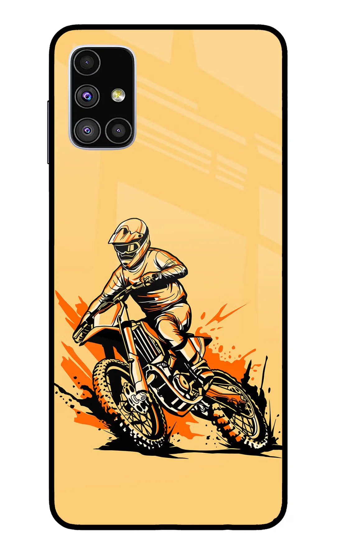Off-Road Fury Samsung M51 Back cover