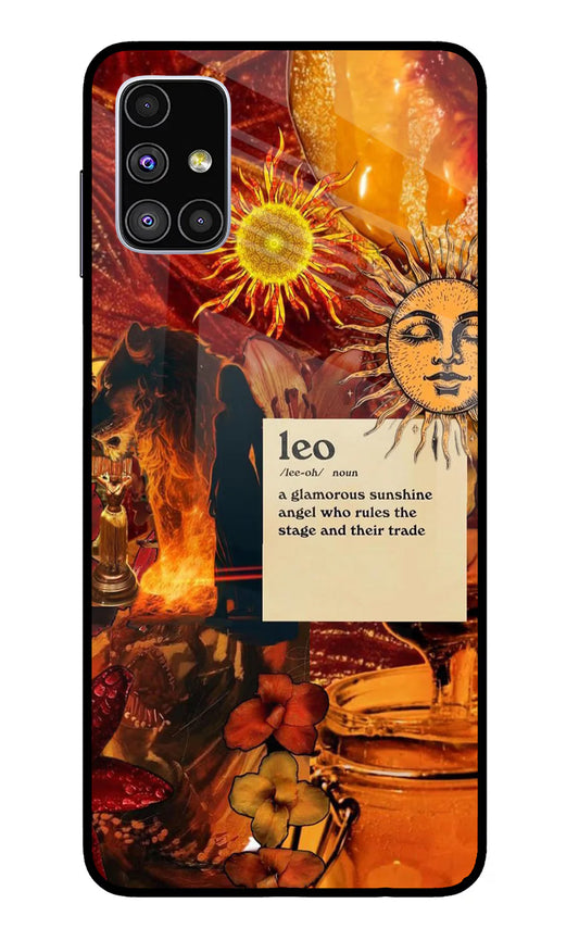 Leo Zodiac Samsung M51 Back cover