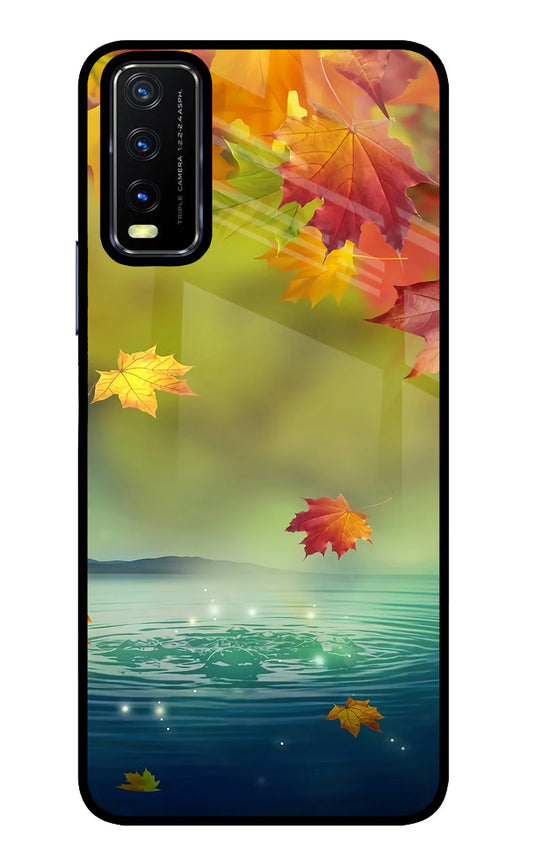 Flowers Vivo Y20/Y20i Back cover
