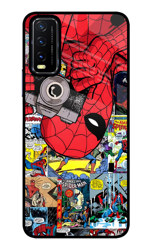 Spider Man Vivo Y20/Y20i  Back cover