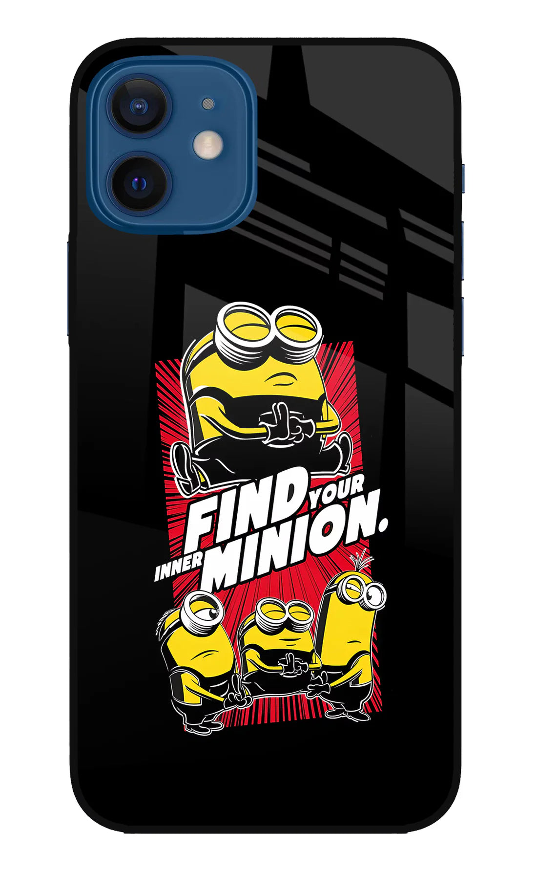 Find your inner Minion iPhone 12 Back cove