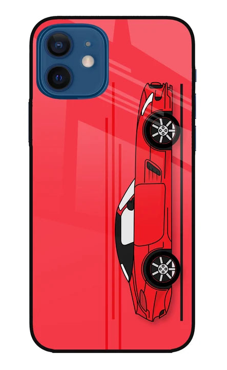 Red Velocity iPhone 12 Back Cover