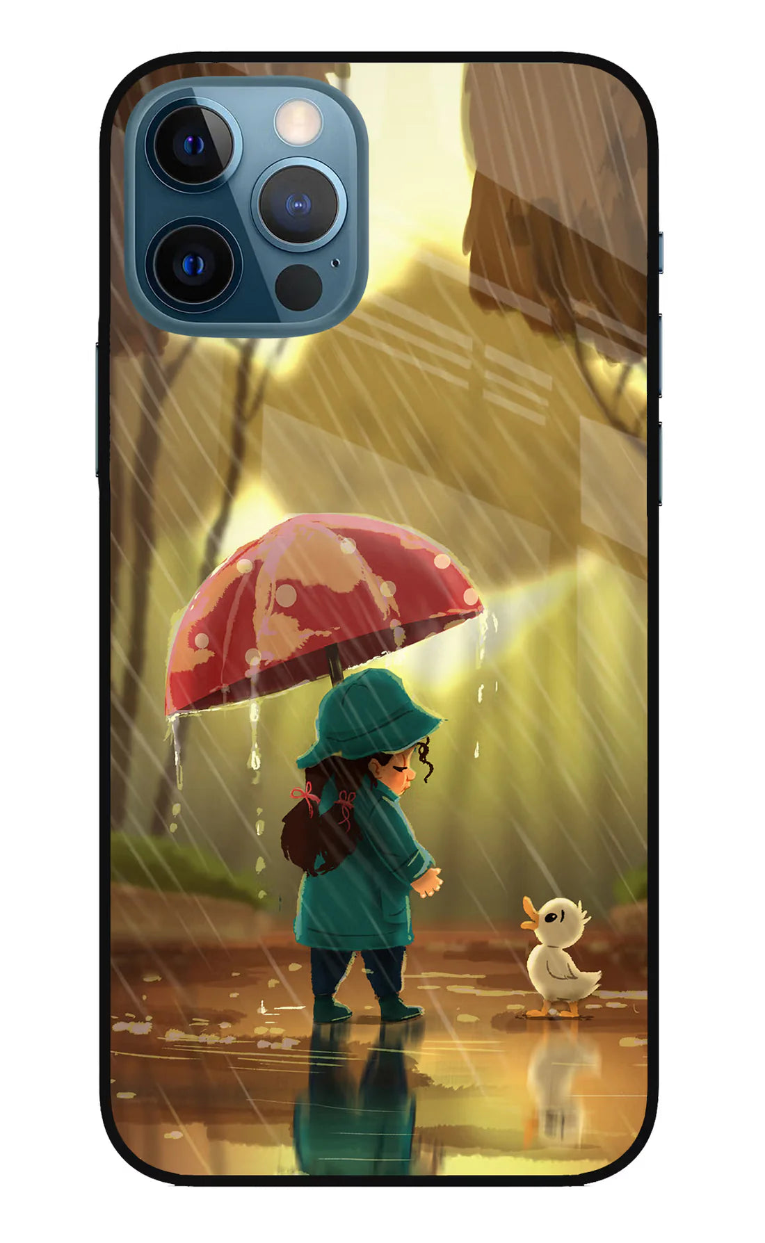 Rainy Day iPhone 12 Pro Back cover