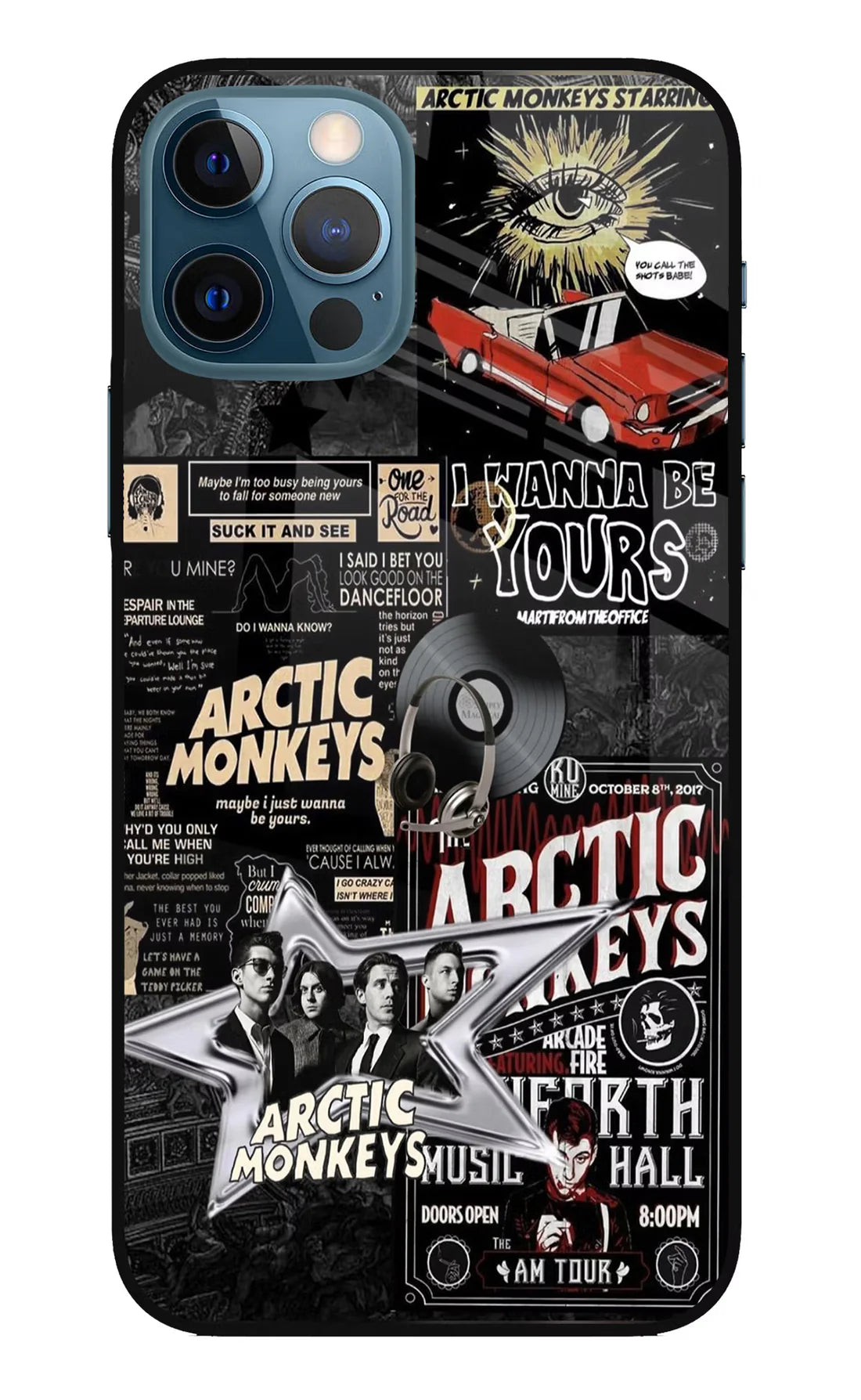 Arctic Monkeys iPhone 12 Pro  Back cover
