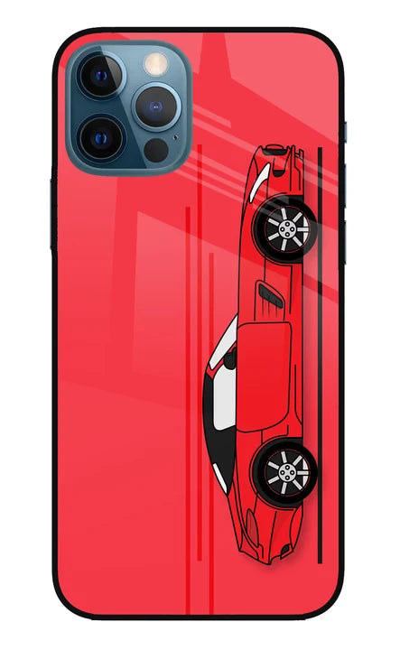 Red Velocity iPhone 12 Pro Back Cover