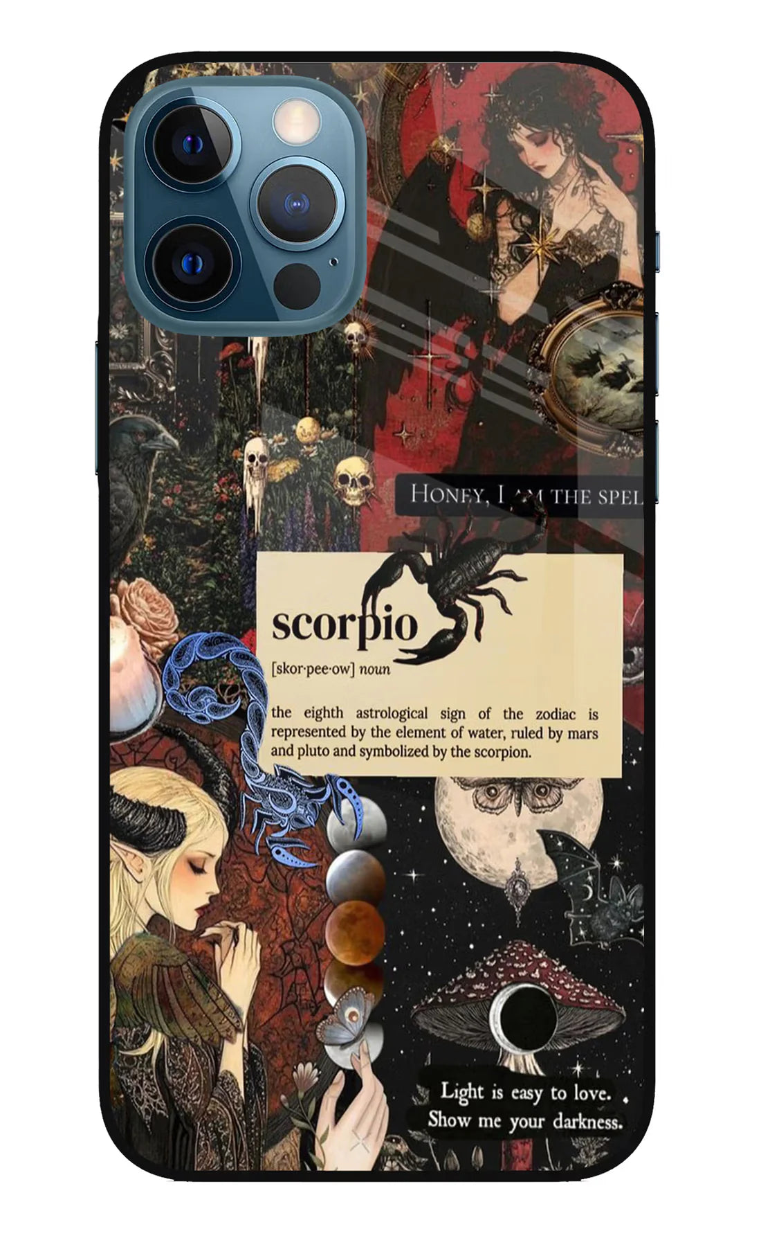 Scorpio Zodiac iPhone 12 Pro Back cover