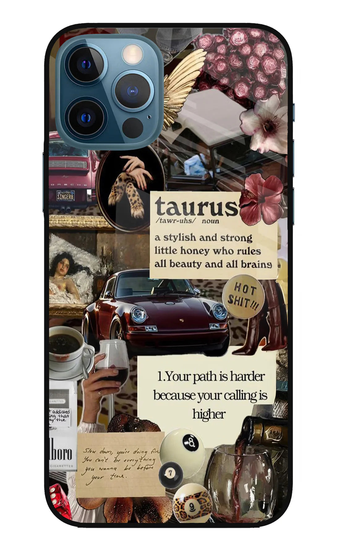 Taurus Zodiac iPhone 12 Pro Back cover
