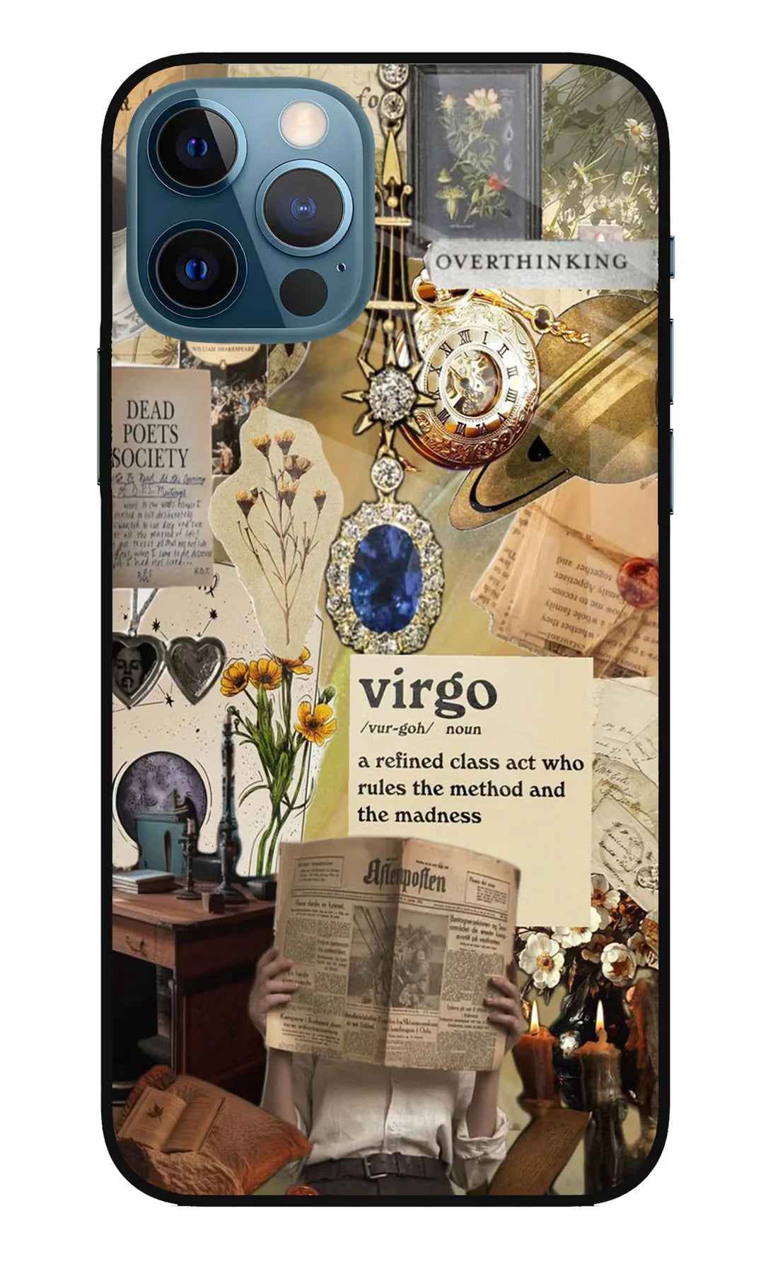 Virgo Zodiac iPhone 12 Pro Back cover