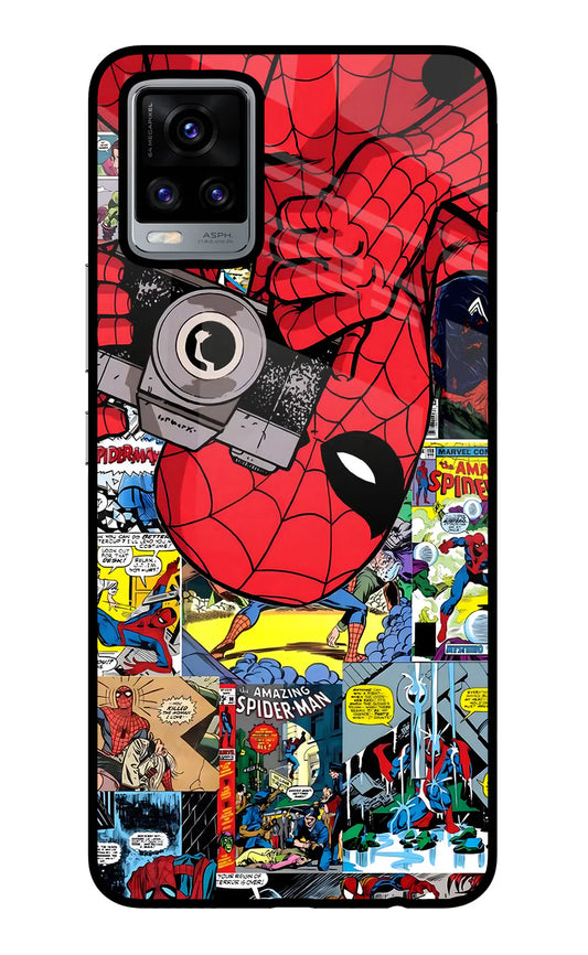 Spider Man Vivo V20 Back cover