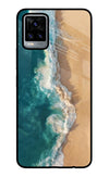 Ocean Beach Vivo V20 Glass Case