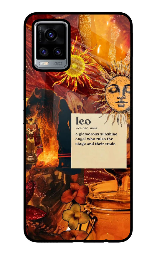 Leo Zodiac Vivo V20 Back cover