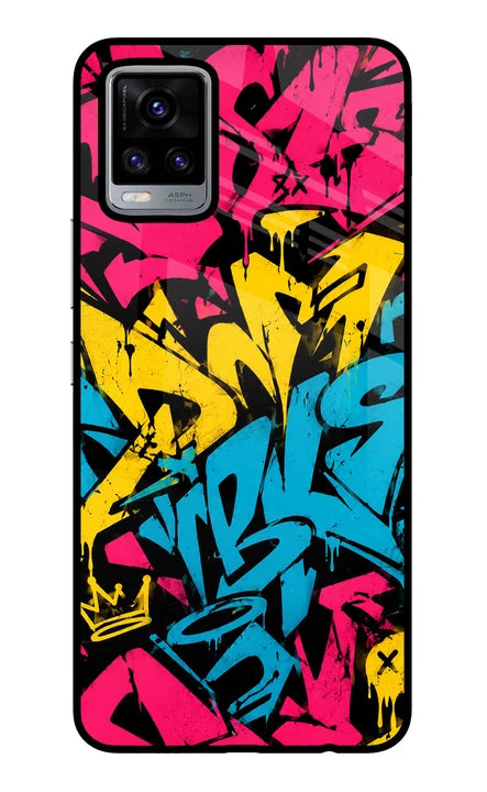 Graffiti Vibe Vivo V20 Back Cover