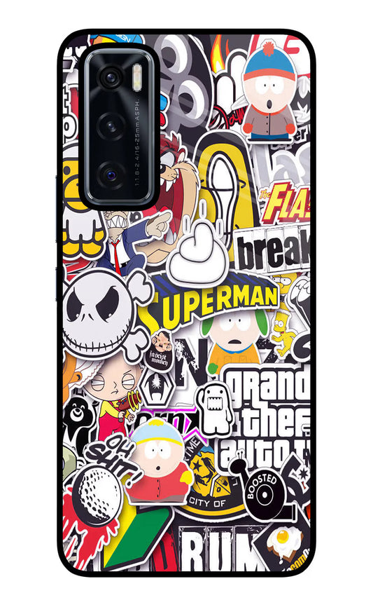 Sticker Bomb Vivo V20 SE Back cover