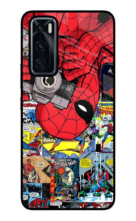 Spider Man Vivo V20 SE Back cover