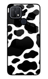 Cow Spots Oppo A15/A15s Glass Case