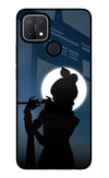 Shri Krishna Silhouette Oppo A15/A15s Glass Case