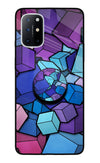 Cubic Abstract Oneplus 8T Glass Case