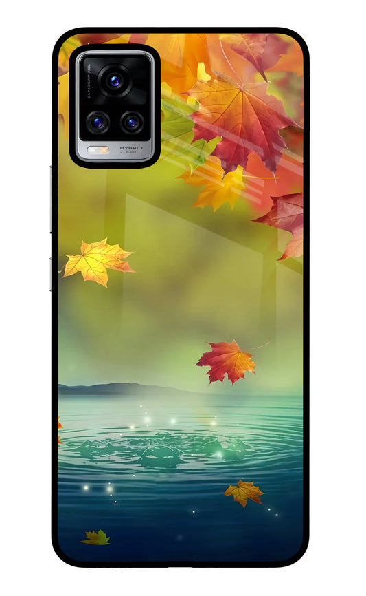 Flowers Vivo V20 Pro Back cover