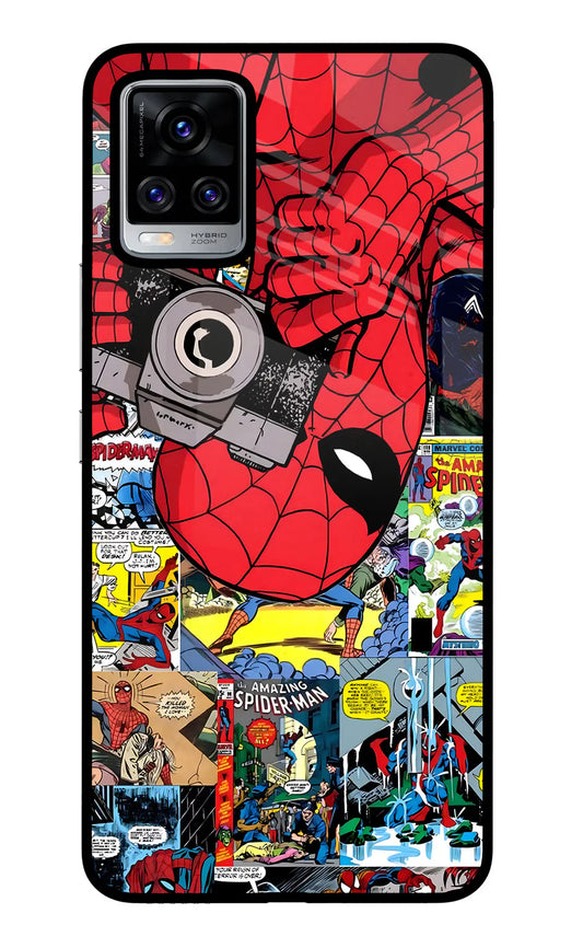 Spider Man Vivo V20 Pro Back cover