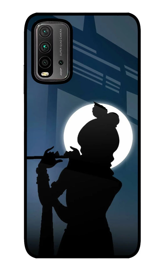 Shri Krishna Silhouette Redmi 9  Back cover