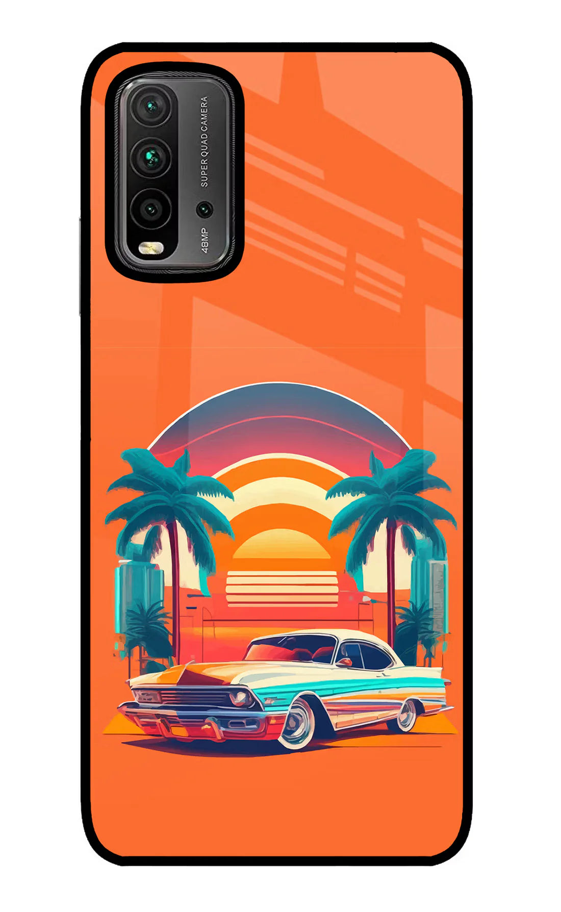 Palm Drive 80s Redmi 9 Back cover