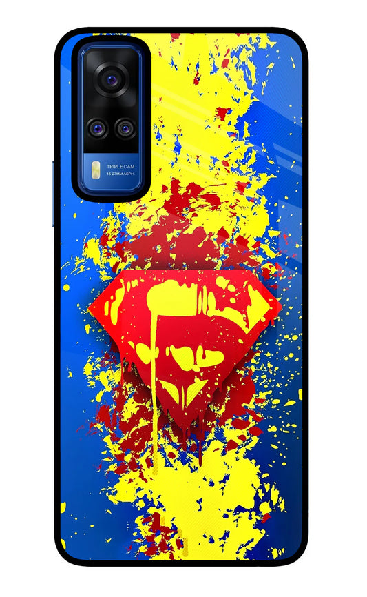 Superman logo Vivo Y51A/Y51 2020 Back cover