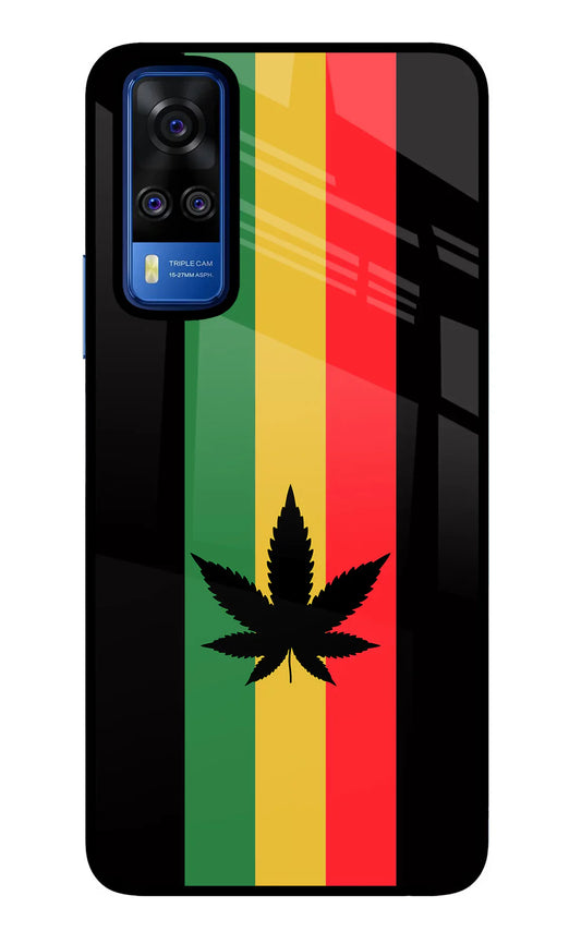 Weed Flag Vivo Y51A/Y51 2020 Back cover
