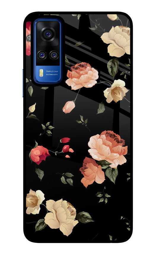Flowers Vivo Y51A/Y51 2020  Back cover