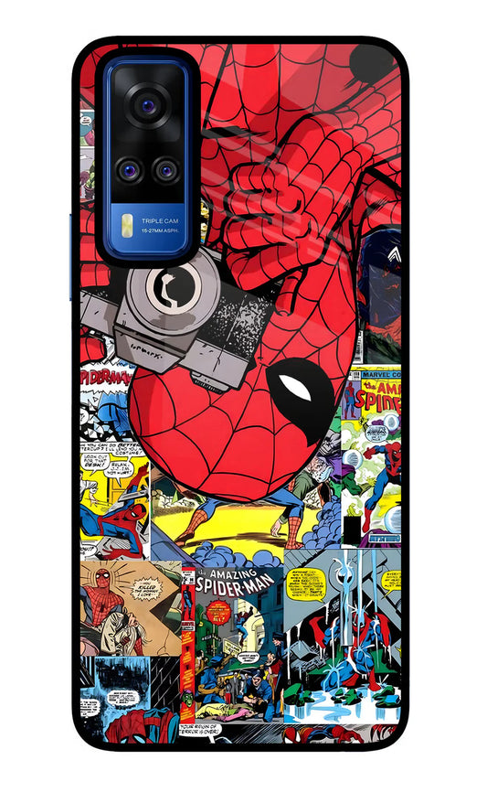 Spider Man Vivo Y51A/Y51 2020 Back cover