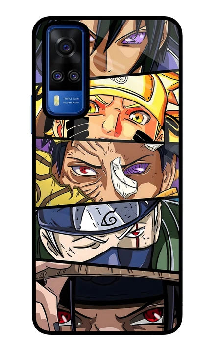 Naruto Character Vivo Y51A/Y51 2020 Back Cover