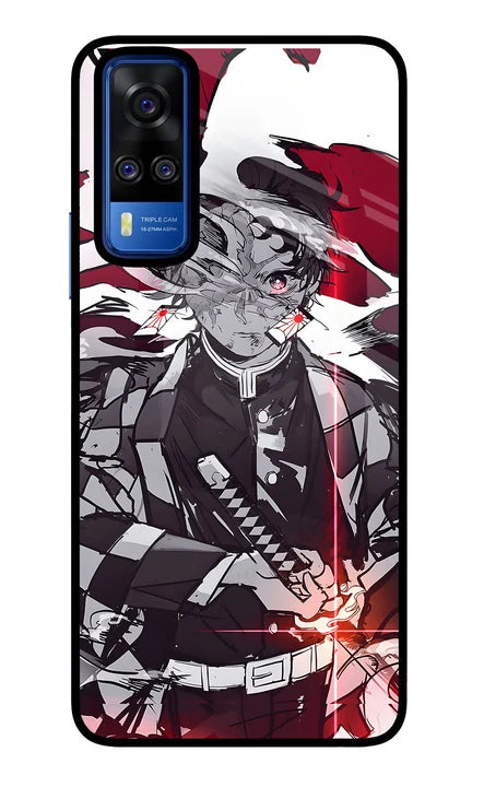 Demon Slayer Vivo Y51A/Y51 2020 Back Cover