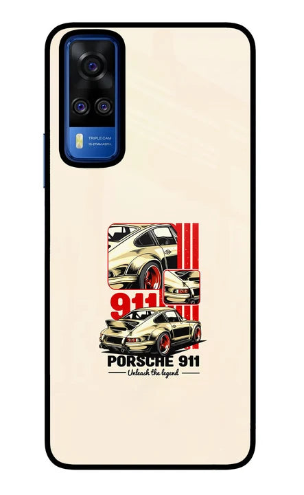 Classic Porsche 911 Vivo Y51A/Y51 2020 Back Cover
