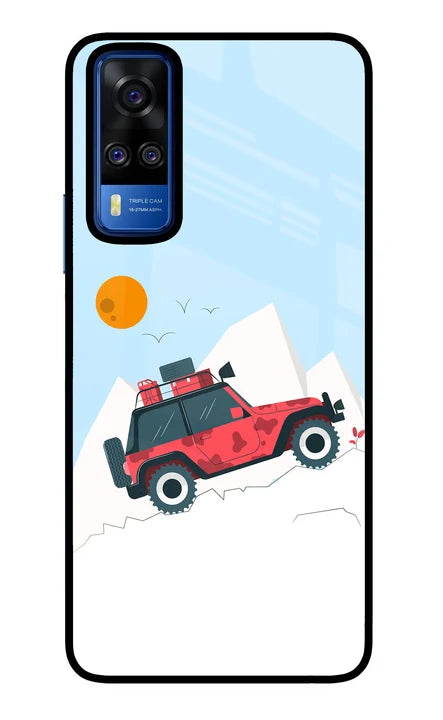 Mountain Trail Beast Vivo Y51A/Y51 2020 Back Cover