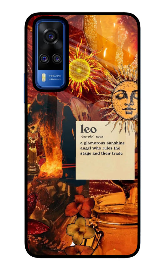 Leo Zodiac Vivo Y51A/Y51 2020 Back cover