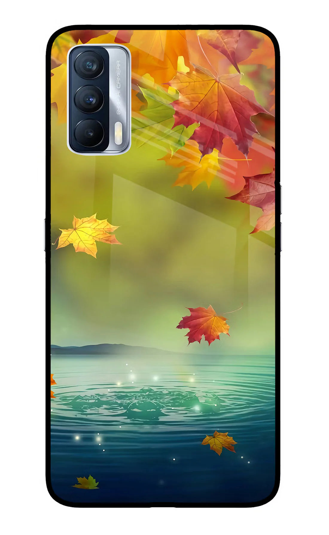 Flowers Realme X7 Back cover