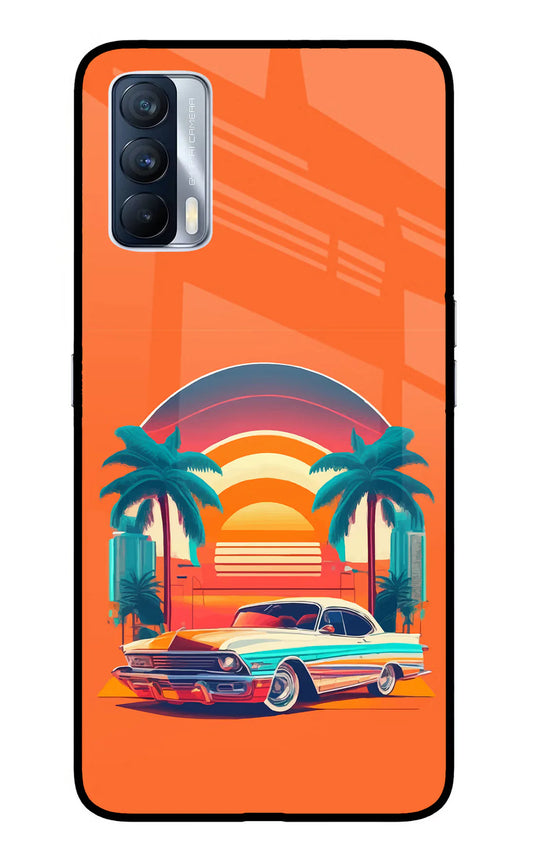 Palm Drive 80s Realme X7 Back cover